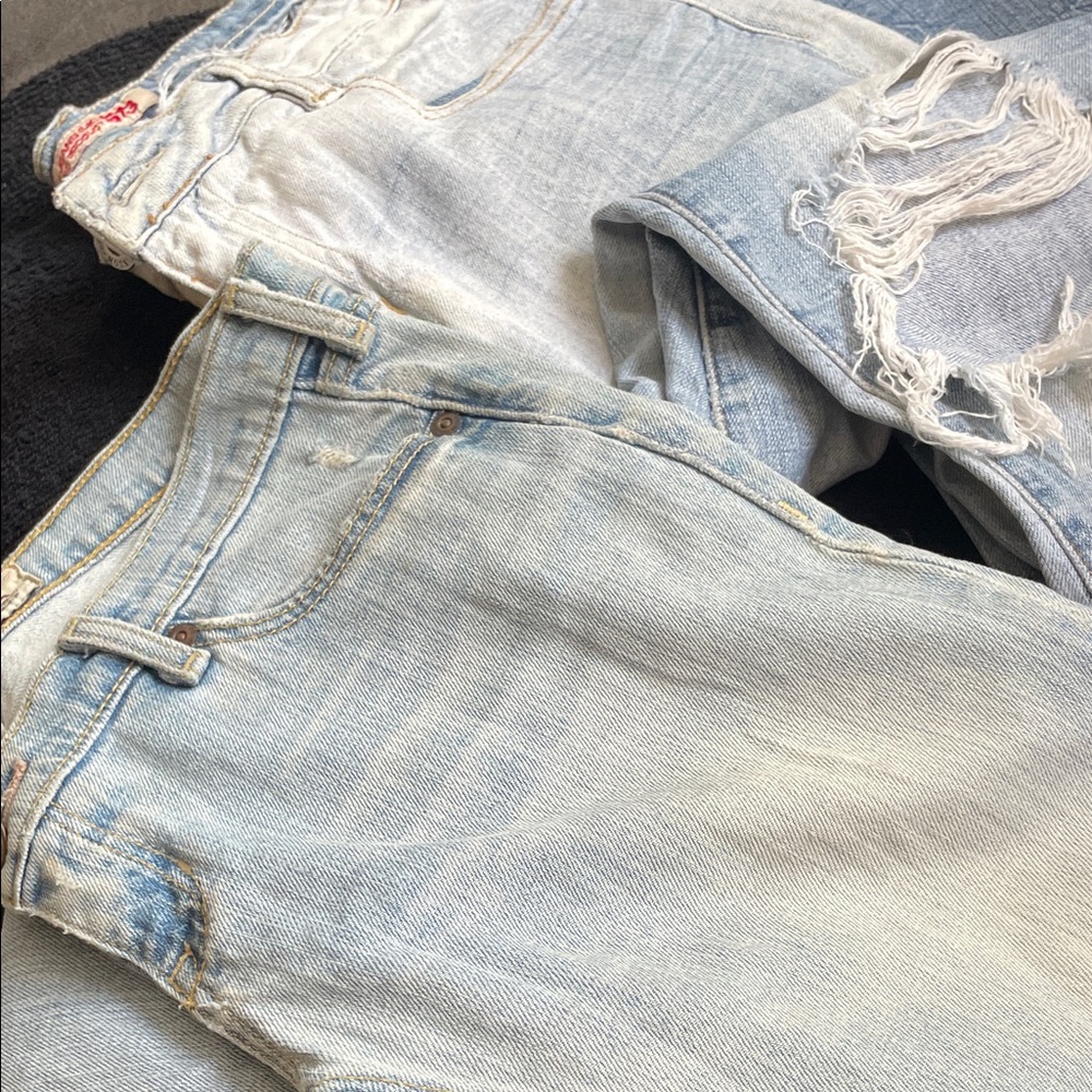 Pepe Jeans Light Blue Distressed Boyfriend Jeans